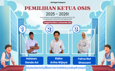 Pemilihan Ketua OSIS SLBN Sukapura Kota Bandung Tahun 2025–2026: